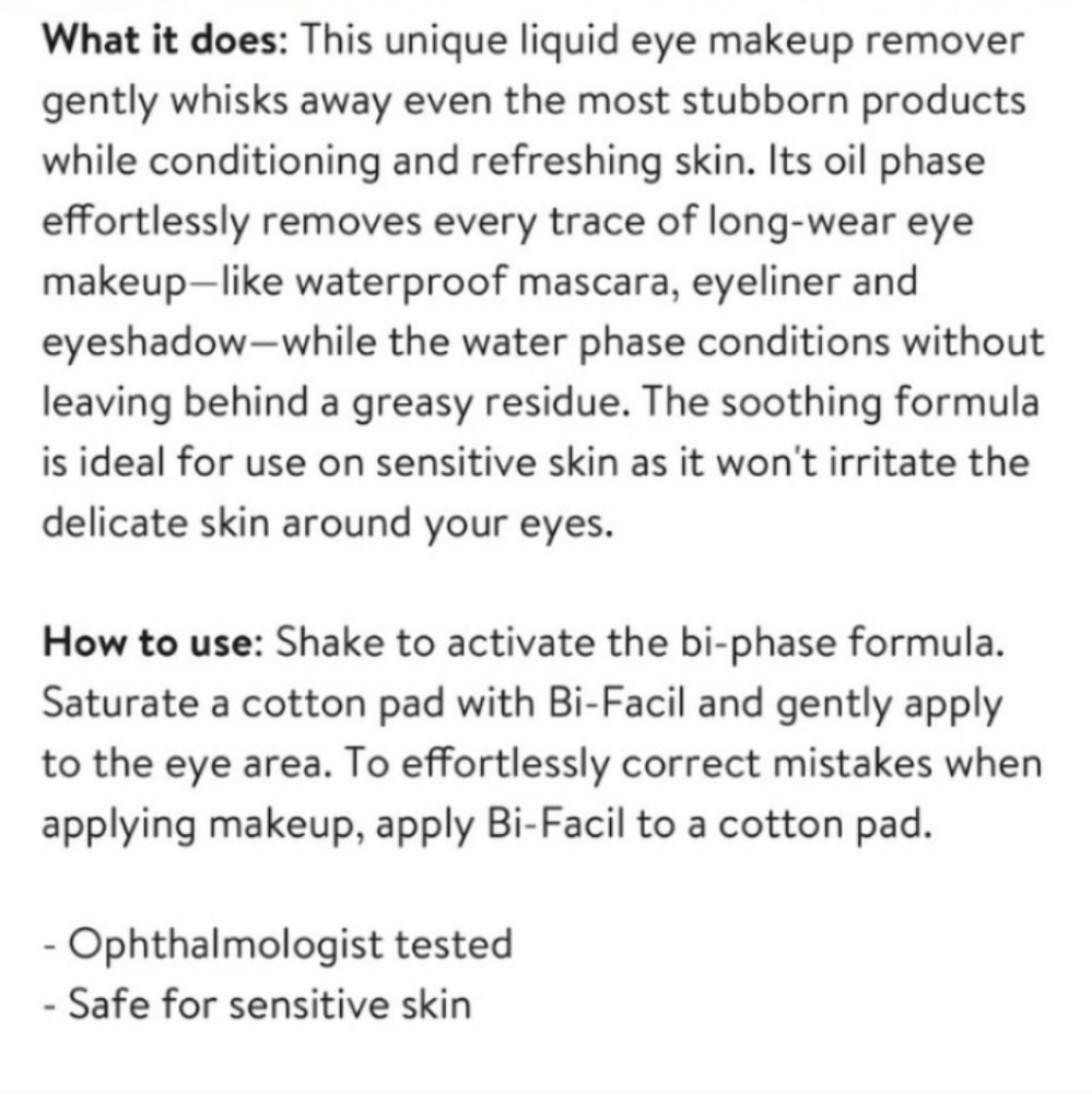 Lancome Bi-Ficil Double Action Eye Makeup Remover - Picture 7 of 7